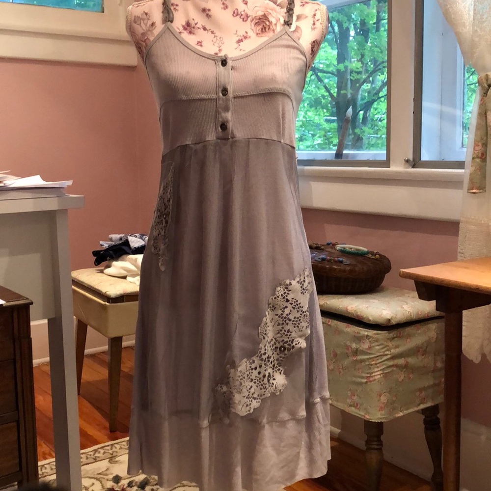 Cute gray sundress